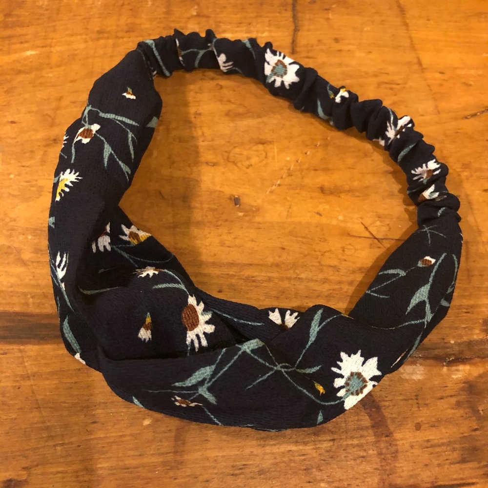 Boho cross elastic headband